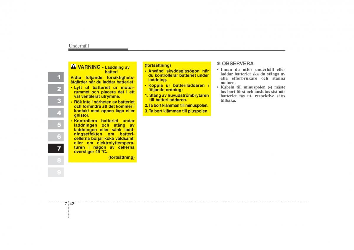 KIA Sportage II 2 instruktionsbok / page 323