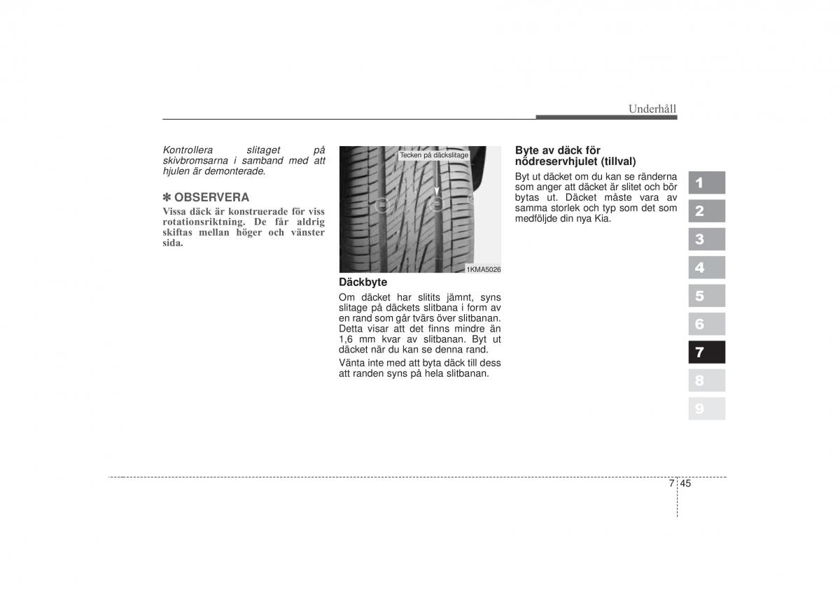 KIA Sportage II 2 instruktionsbok / page 326