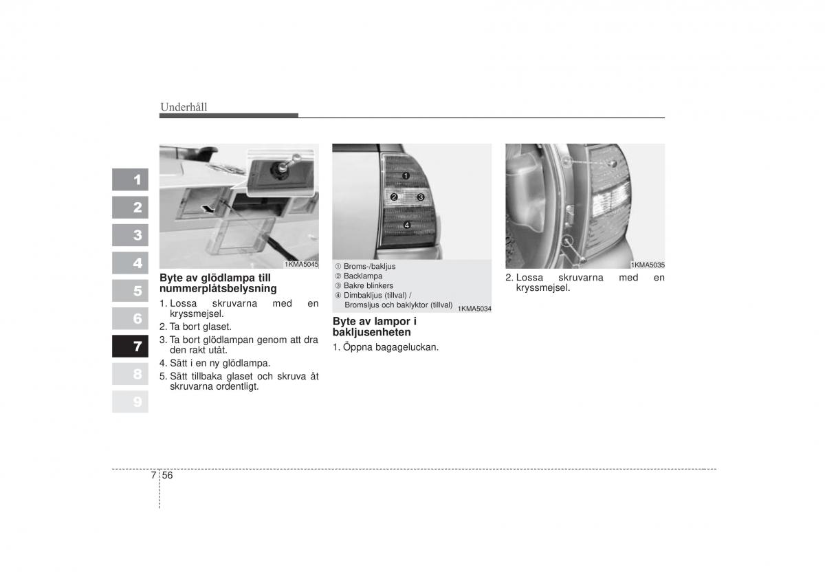 KIA Sportage II 2 instruktionsbok / page 337