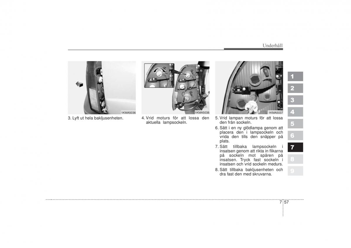 KIA Sportage II 2 instruktionsbok / page 338