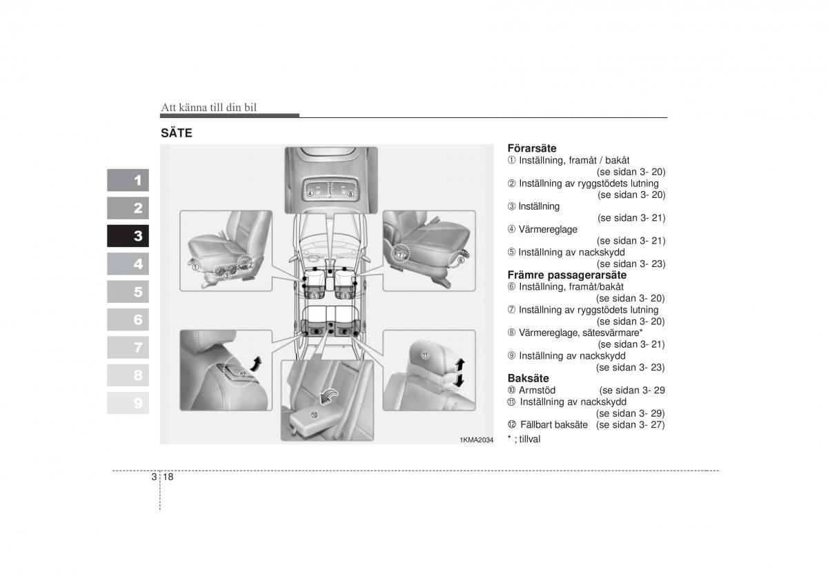 KIA Sportage II 2 instruktionsbok / page 34