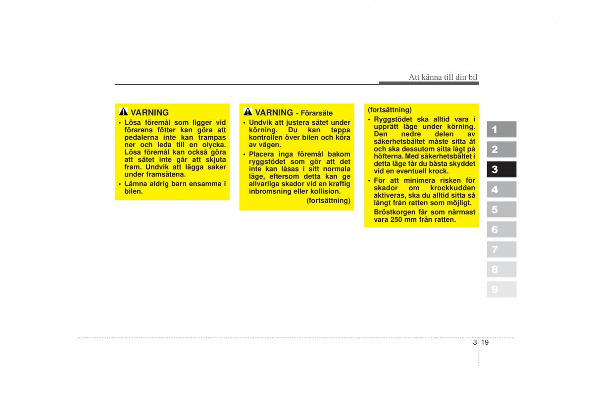 KIA Sportage II 2 instruktionsbok / page 35