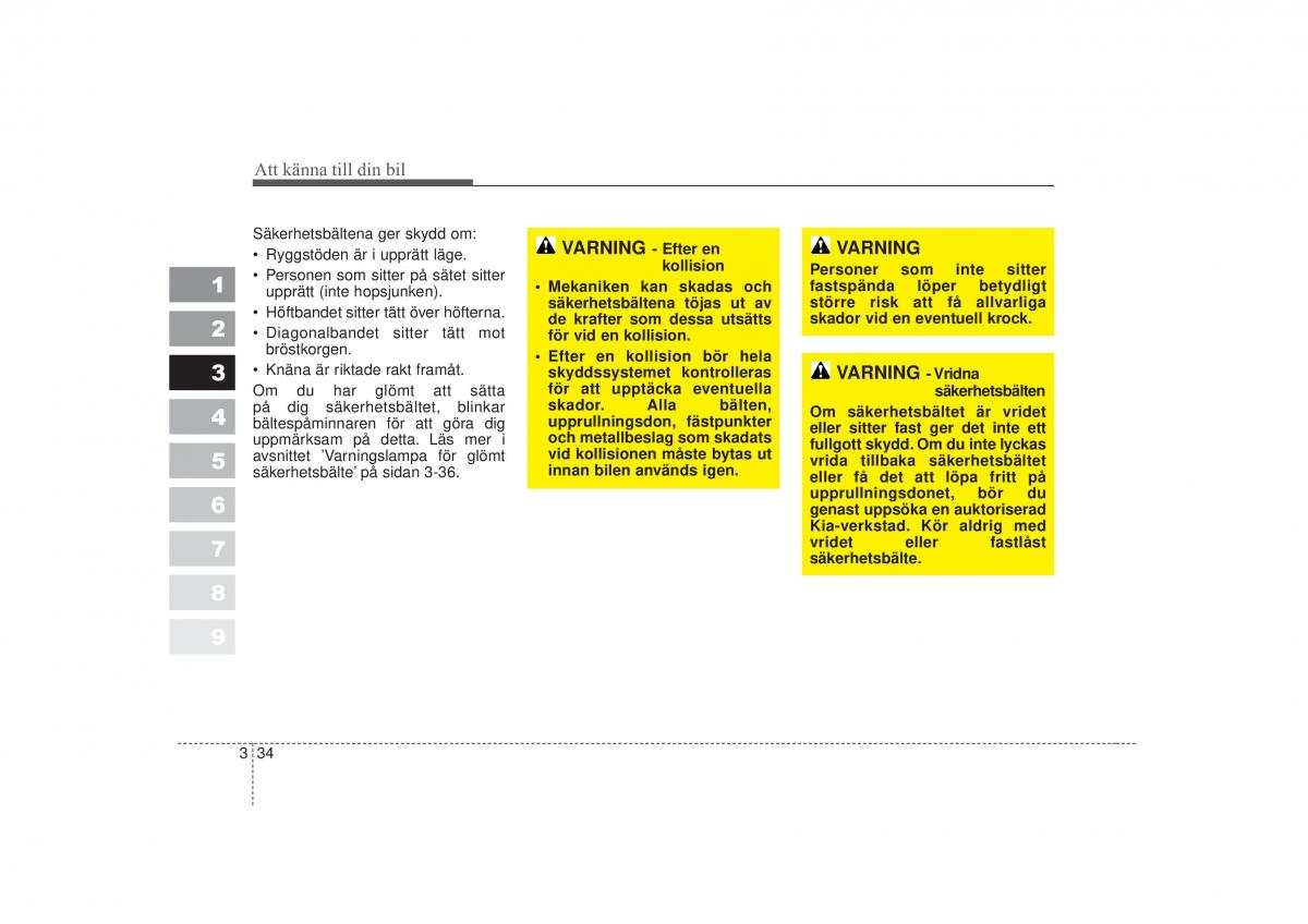 KIA Sportage II 2 instruktionsbok / page 50