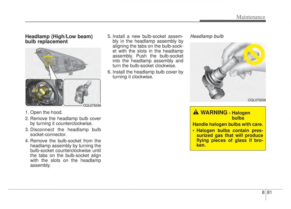 KIA Sportage IV 4 owners manual / page 550