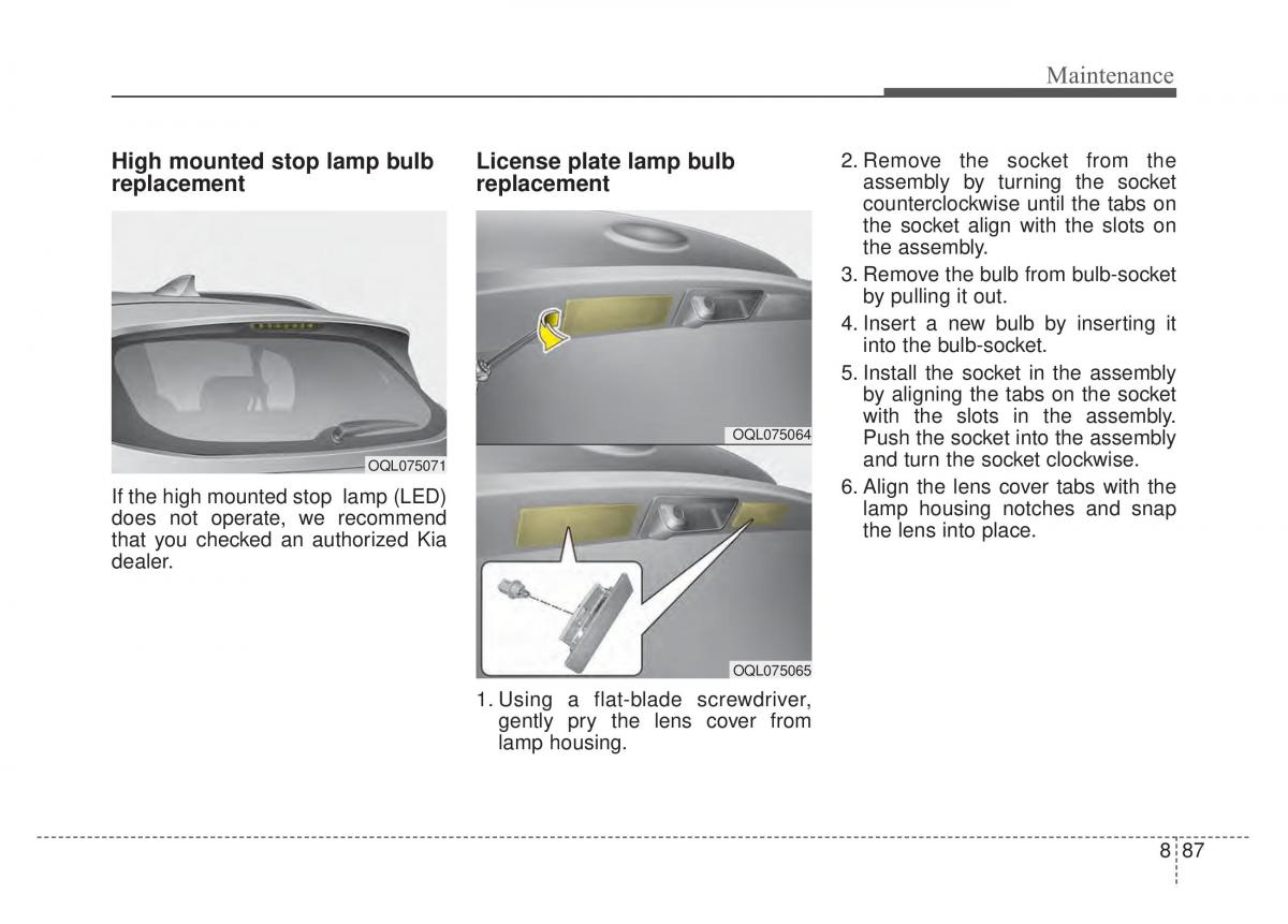 KIA Sportage IV 4 owners manual / page 556