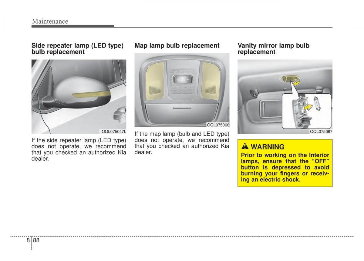 KIA Sportage IV 4 owners manual / page 557