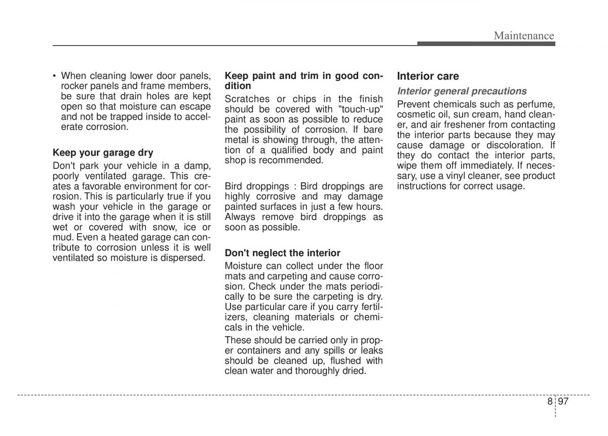 KIA Sportage IV 4 owners manual / page 566