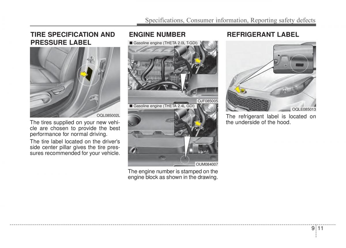 KIA Sportage IV 4 owners manual / page 582