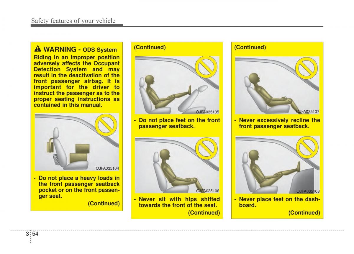 KIA Sportage IV 4 owners manual / page 70