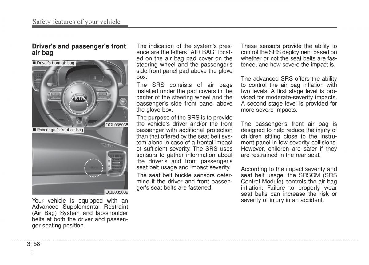 KIA Sportage IV 4 owners manual / page 74