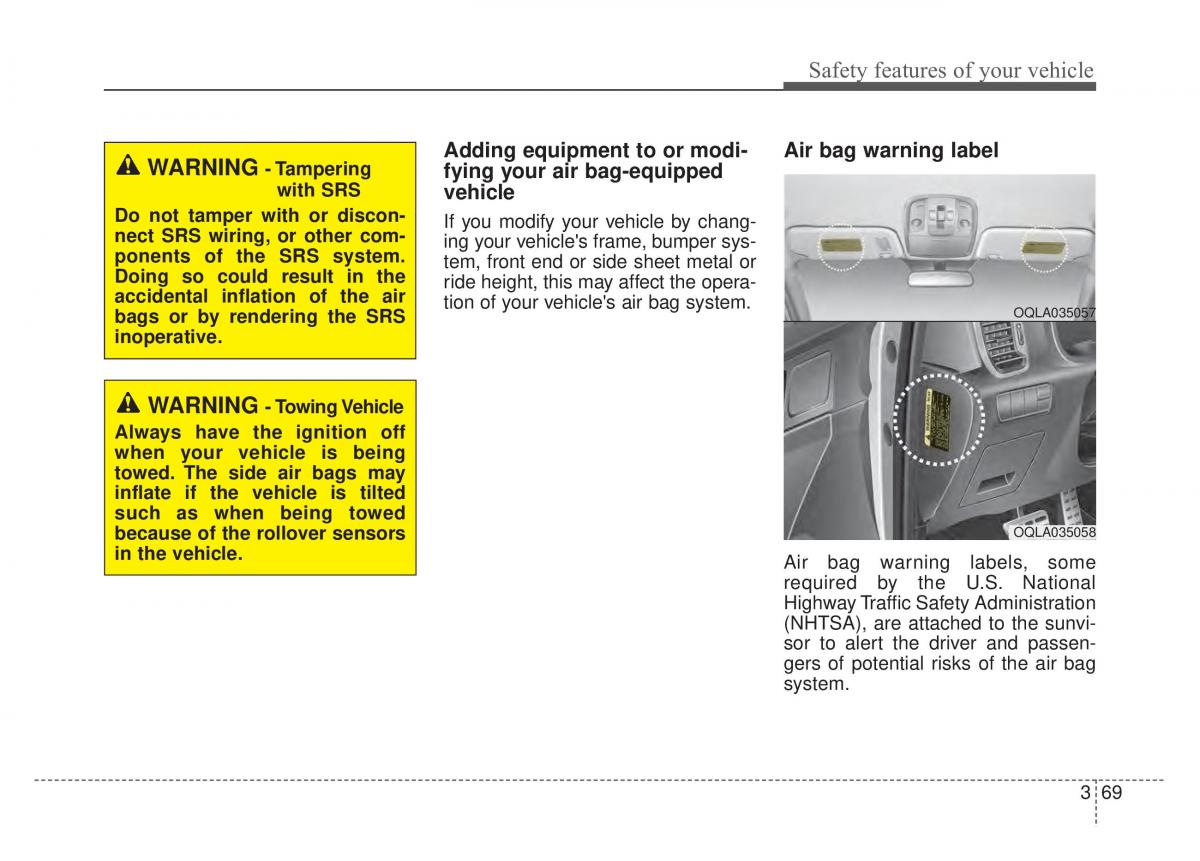 KIA Sportage IV 4 owners manual / page 85