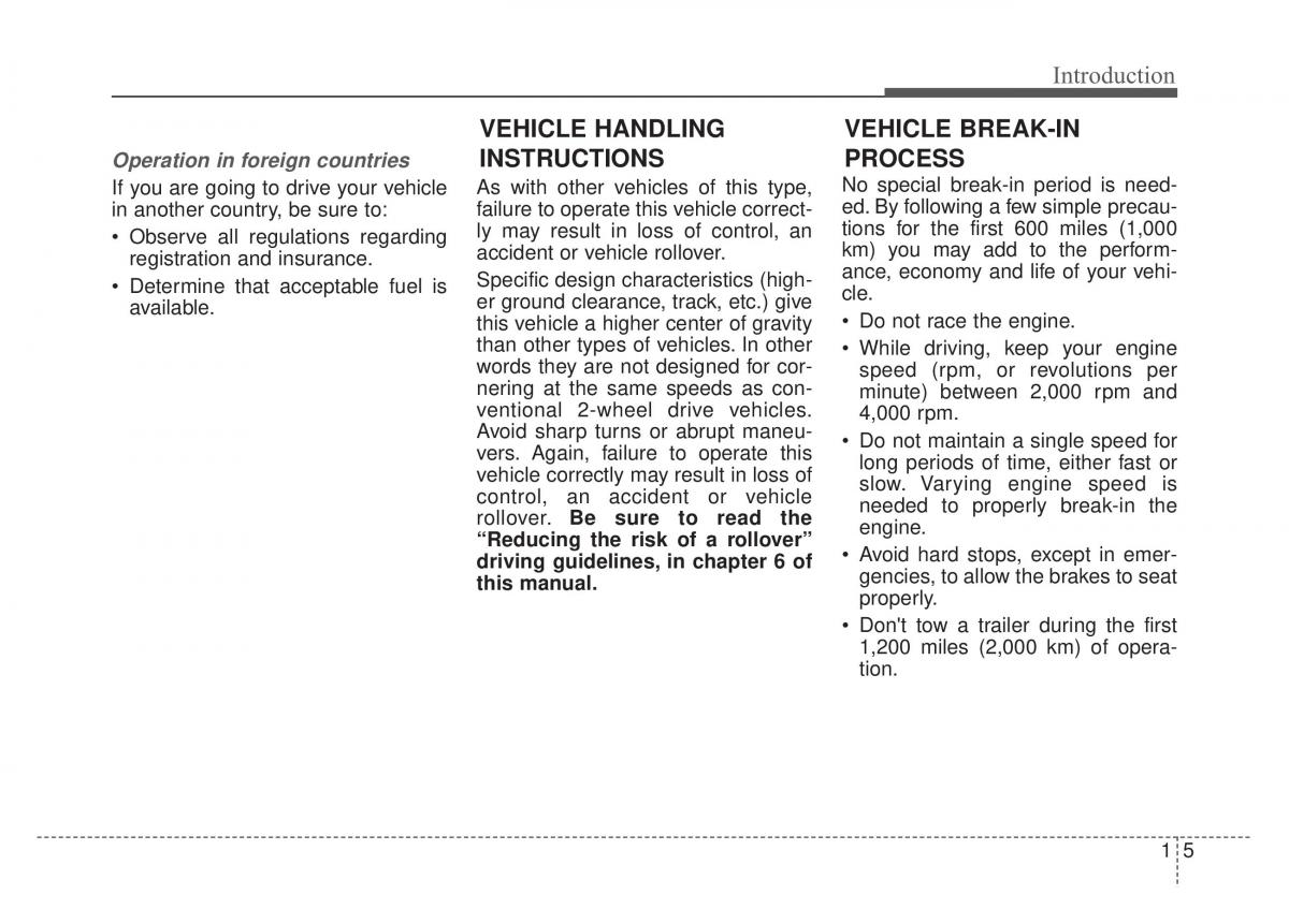 KIA Sportage IV 4 owners manual / page 9