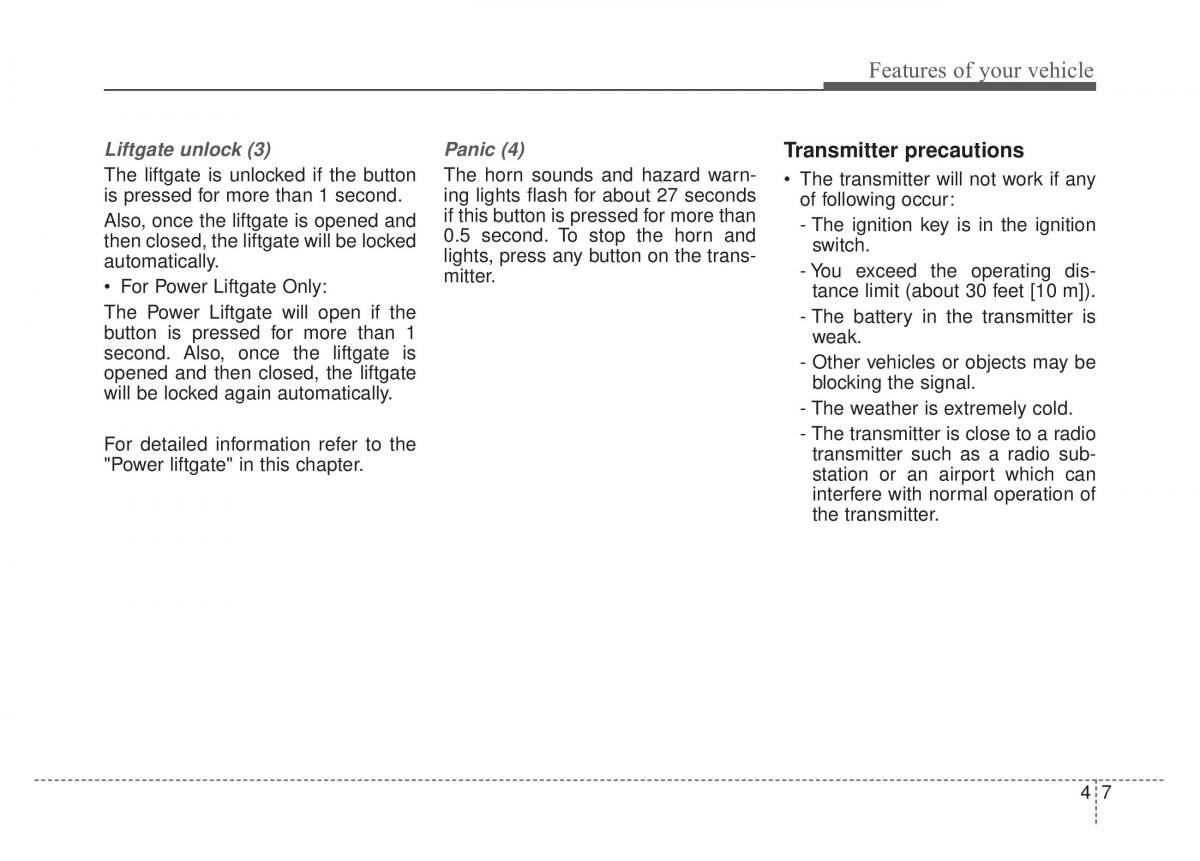 KIA Sportage IV 4 owners manual / page 92