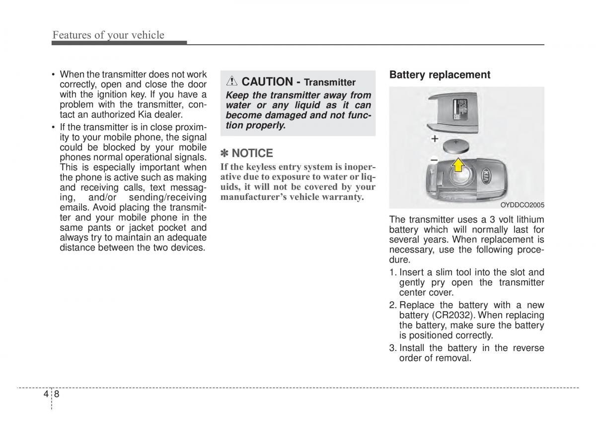 KIA Sportage IV 4 owners manual / page 93