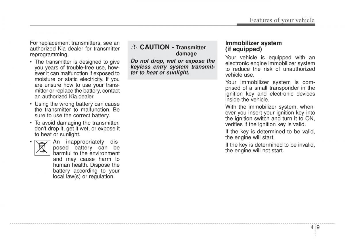 KIA Sportage IV 4 owners manual / page 94