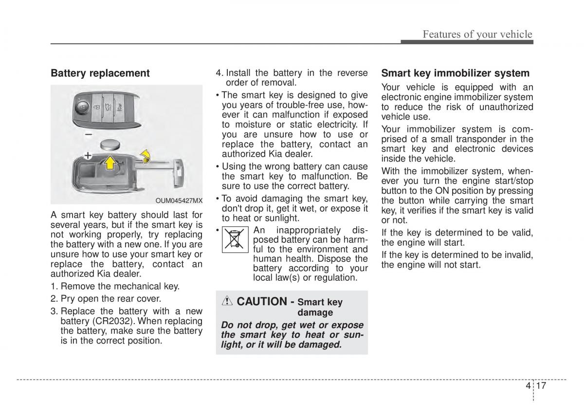 KIA Sportage IV 4 owners manual / page 102