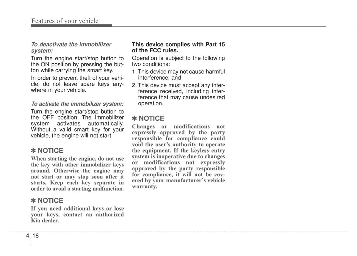 KIA Sportage IV 4 owners manual / page 103