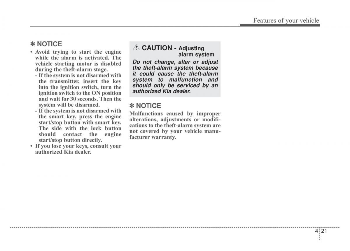 KIA Sportage IV 4 owners manual / page 106