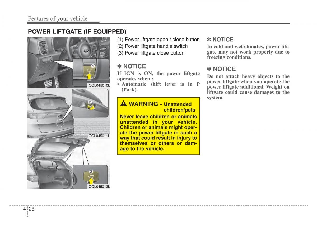 KIA Sportage IV 4 owners manual / page 113