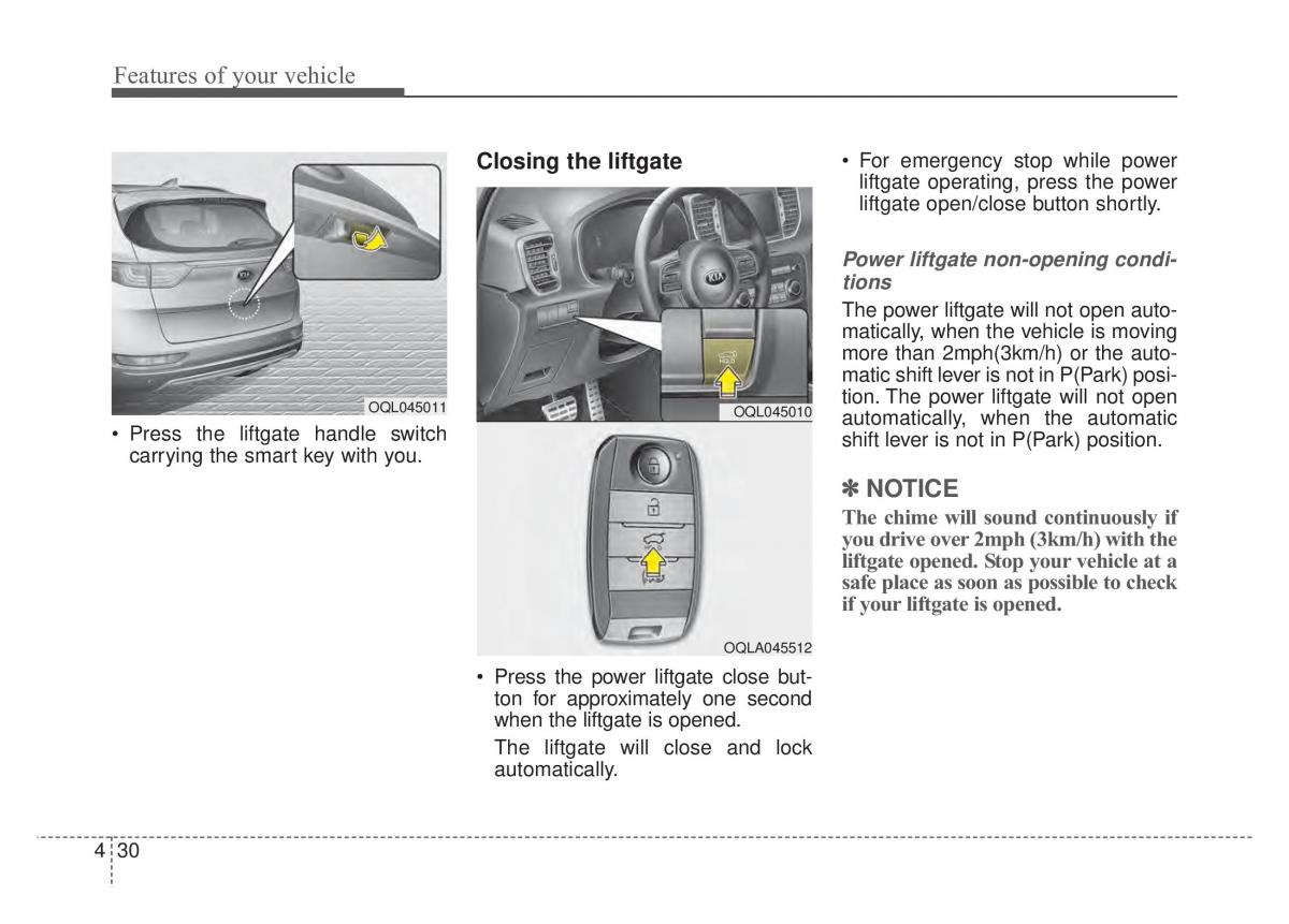 KIA Sportage IV 4 owners manual / page 115