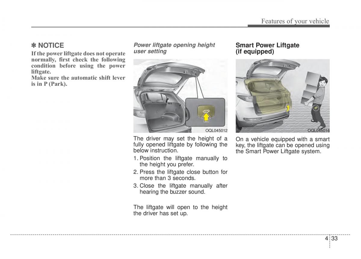 KIA Sportage IV 4 owners manual / page 118