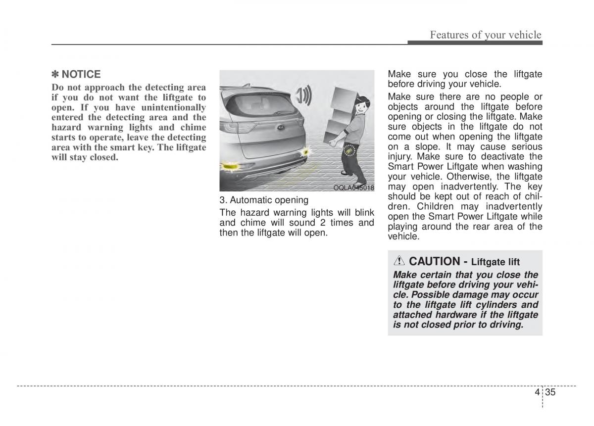 KIA Sportage IV 4 owners manual / page 120