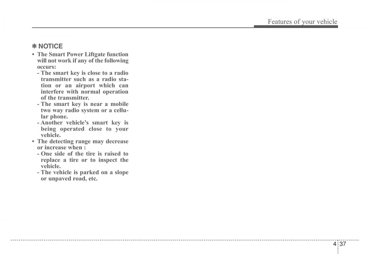 KIA Sportage IV 4 owners manual / page 122