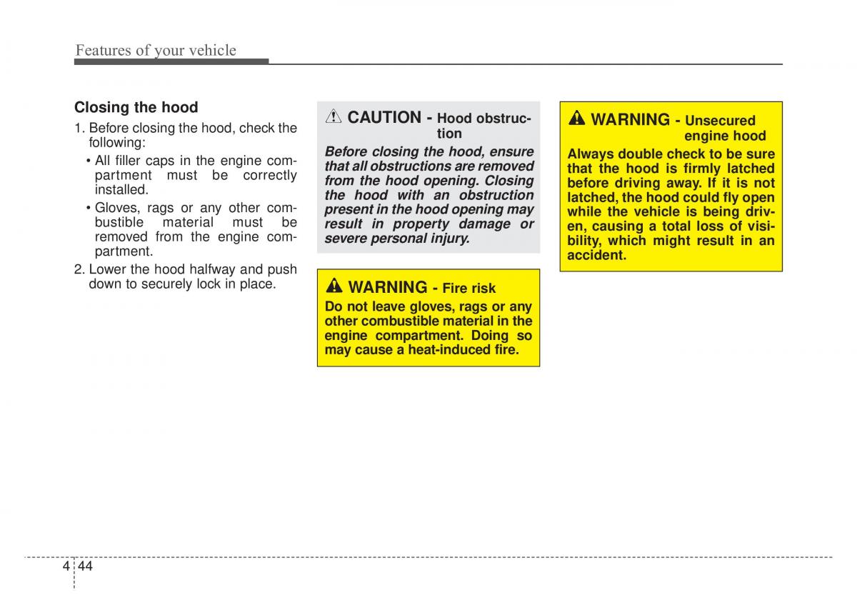 KIA Sportage IV 4 owners manual / page 129