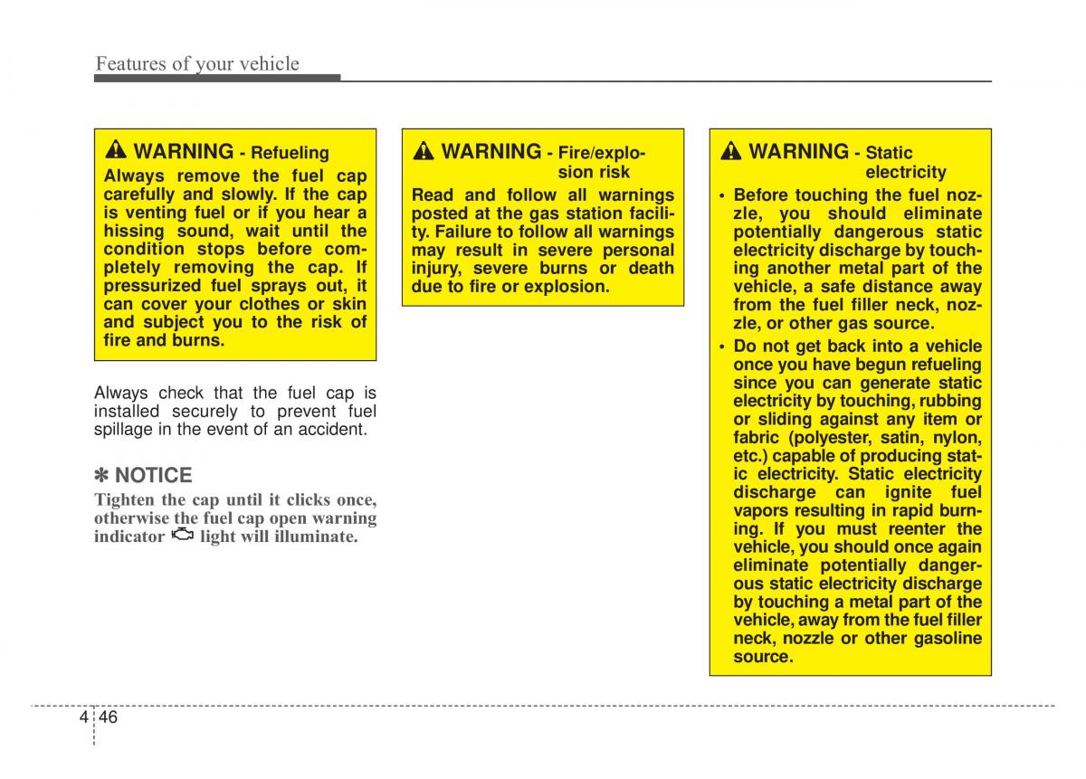 KIA Sportage IV 4 owners manual / page 131