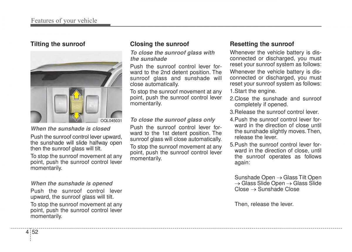 KIA Sportage IV 4 owners manual / page 137