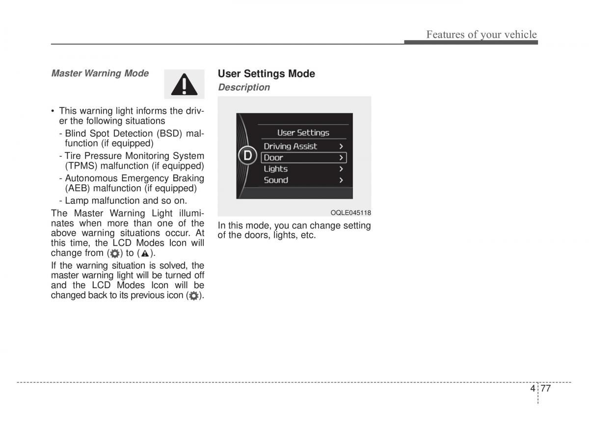 KIA Sportage IV 4 owners manual / page 162