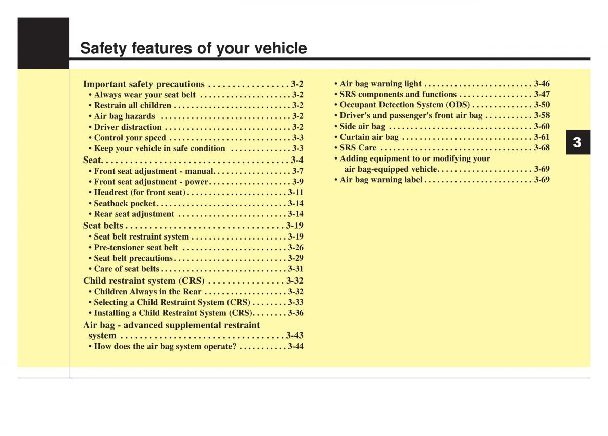 KIA Sportage IV 4 owners manual / page 17