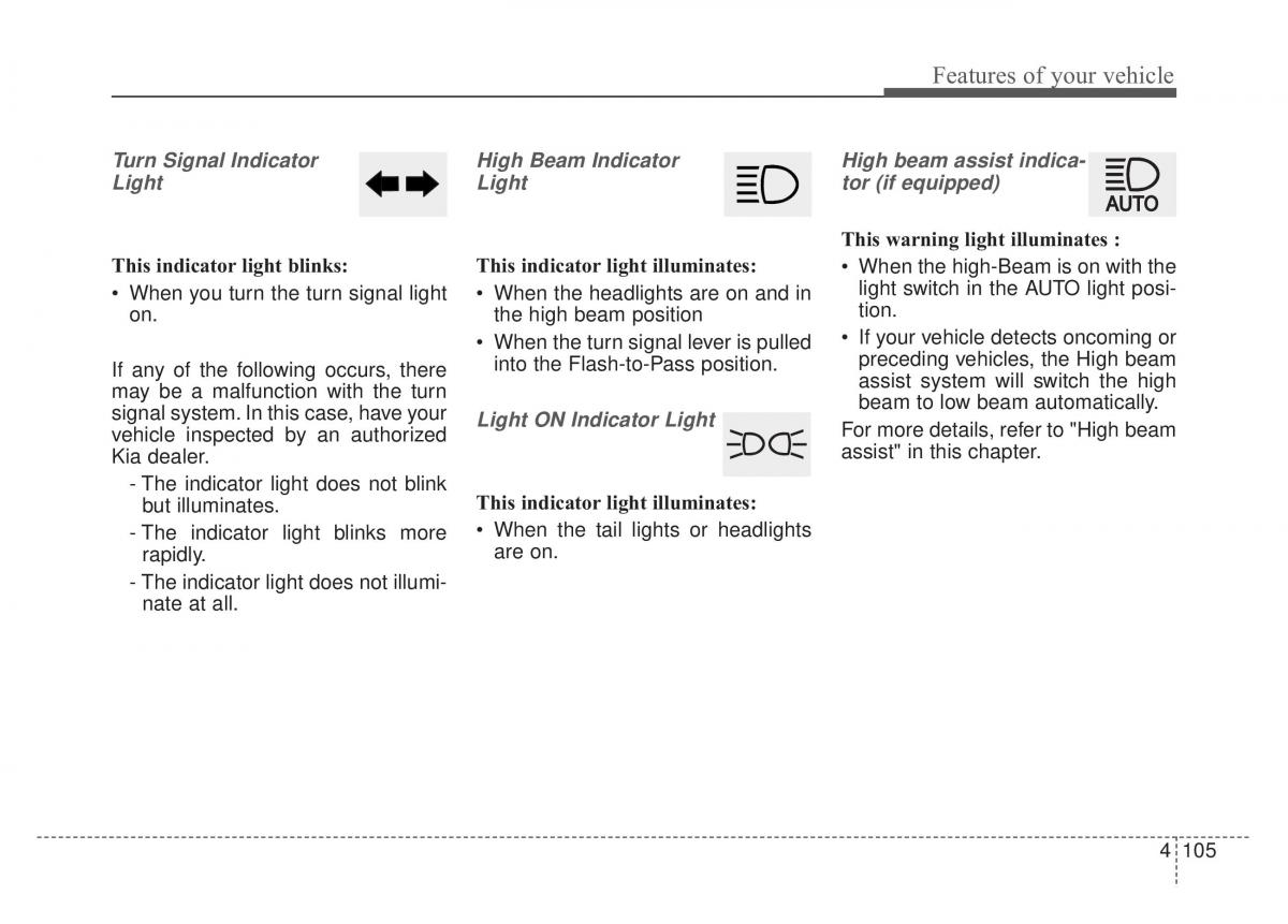 KIA Sportage IV 4 owners manual / page 190