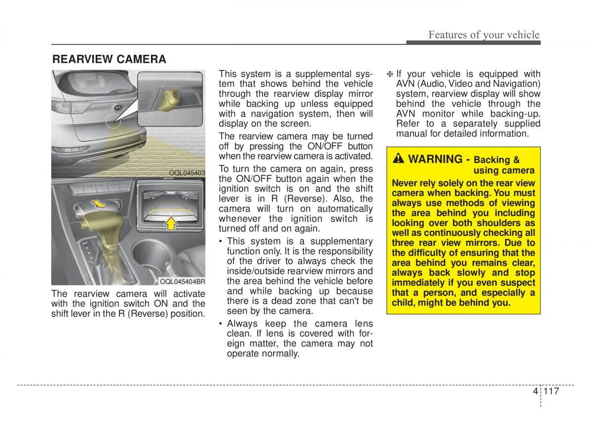 KIA Sportage IV 4 owners manual / page 202