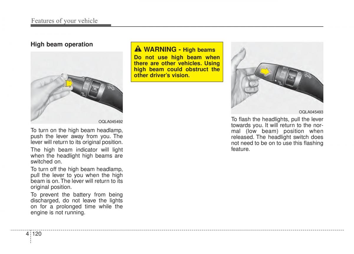 KIA Sportage IV 4 owners manual / page 205