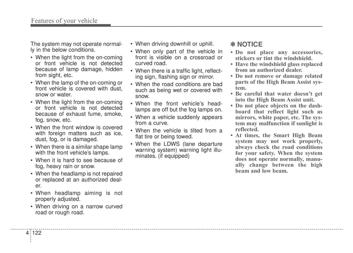 KIA Sportage IV 4 owners manual / page 207