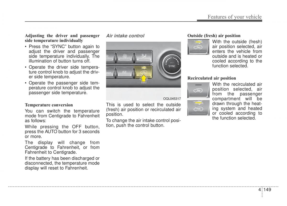 KIA Sportage IV 4 owners manual / page 234