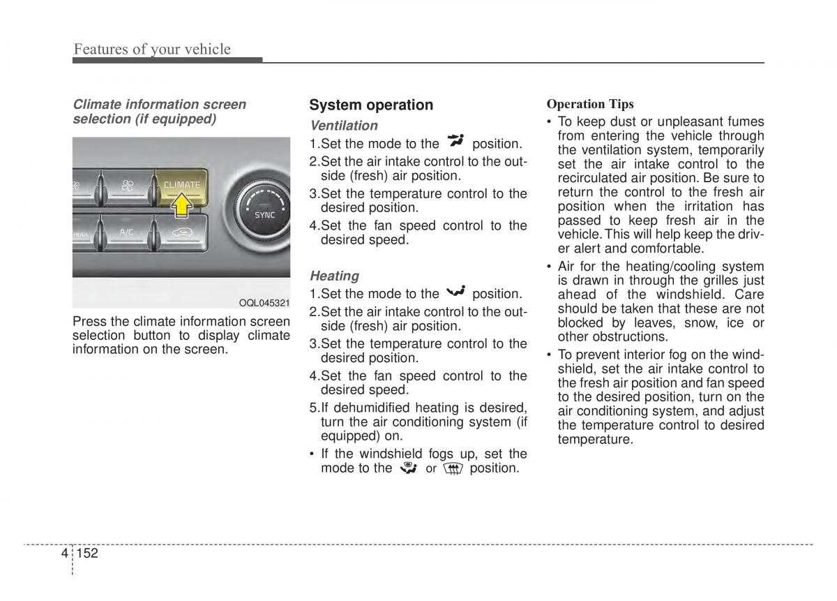 KIA Sportage IV 4 owners manual / page 237