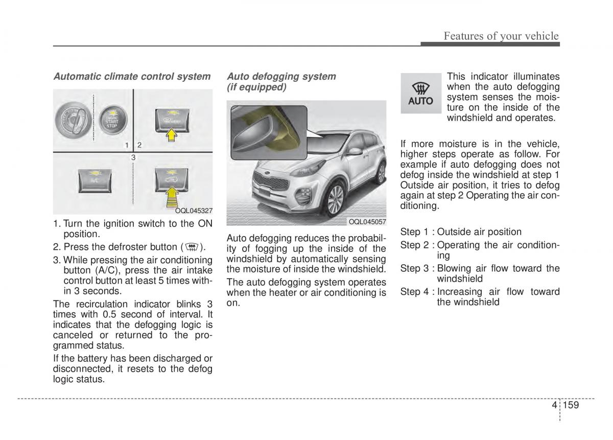 KIA Sportage IV 4 owners manual / page 244