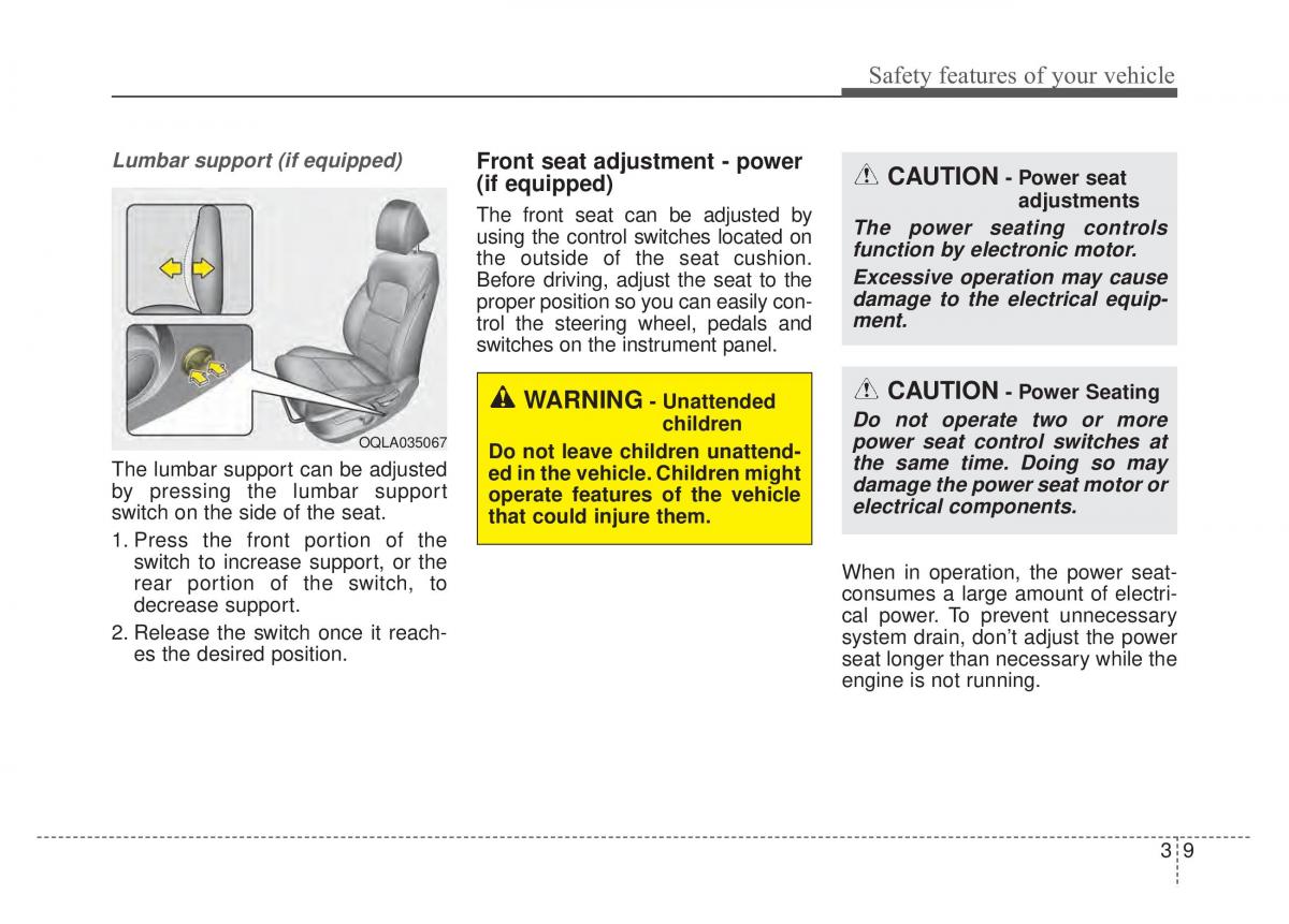 KIA Sportage IV 4 owners manual / page 25