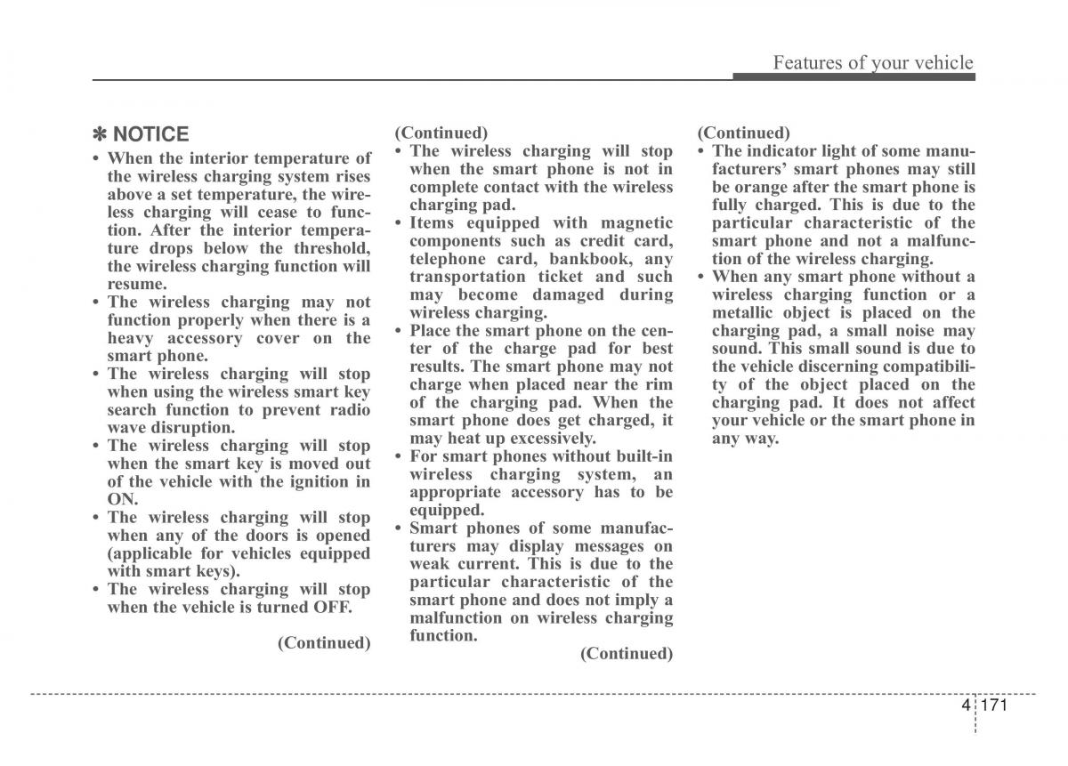 KIA Sportage IV 4 owners manual / page 256