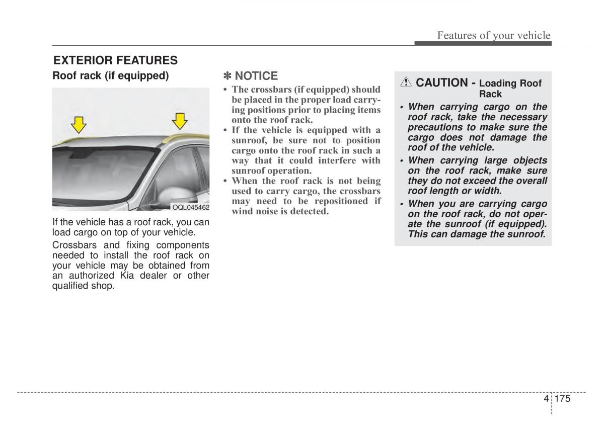 KIA Sportage IV 4 owners manual / page 260