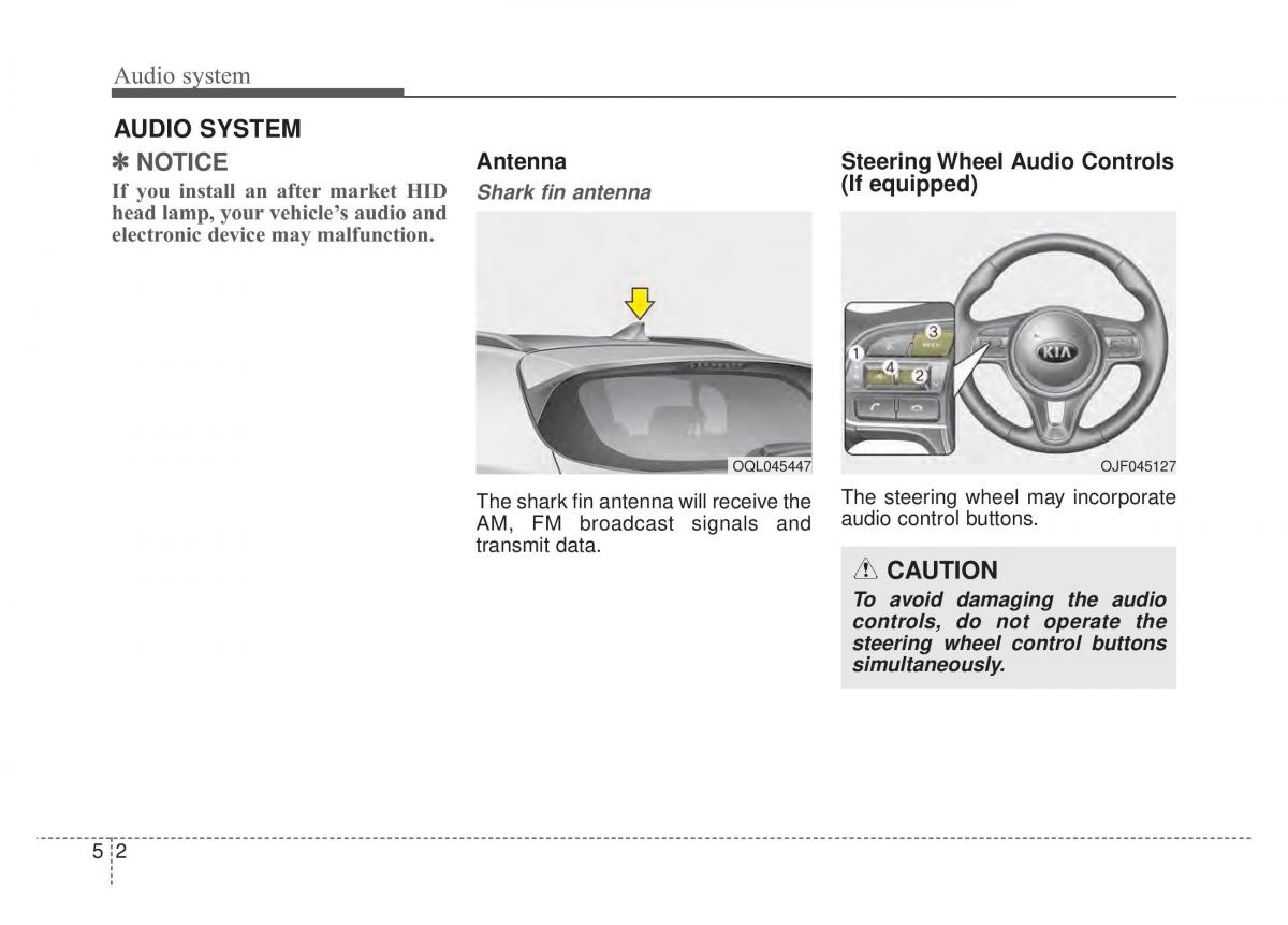 KIA Sportage IV 4 owners manual / page 263