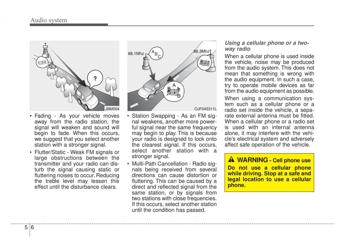 KIA Sportage IV 4 owners manual / page 267