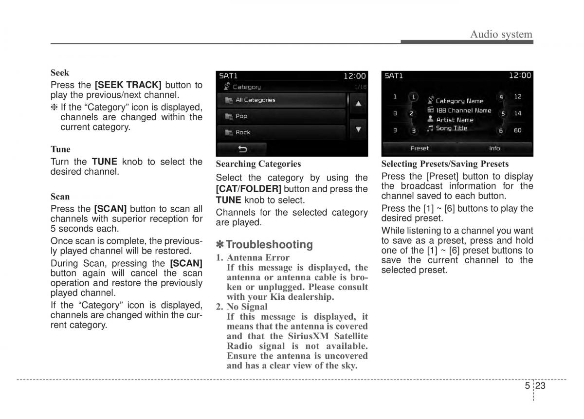 KIA Sportage IV 4 owners manual / page 284