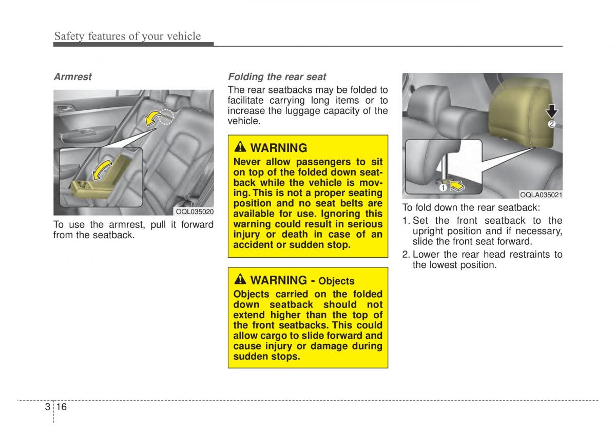 KIA Sportage IV 4 owners manual / page 32