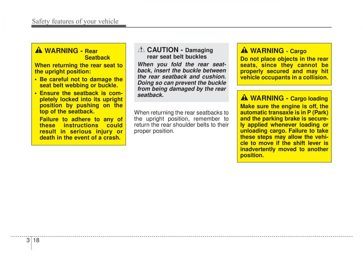 KIA Sportage IV 4 owners manual / page 34