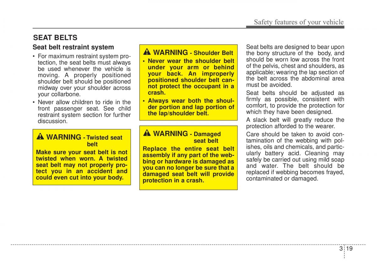 KIA Sportage IV 4 owners manual / page 35