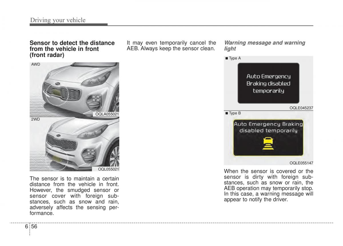 KIA Sportage IV 4 owners manual / page 382