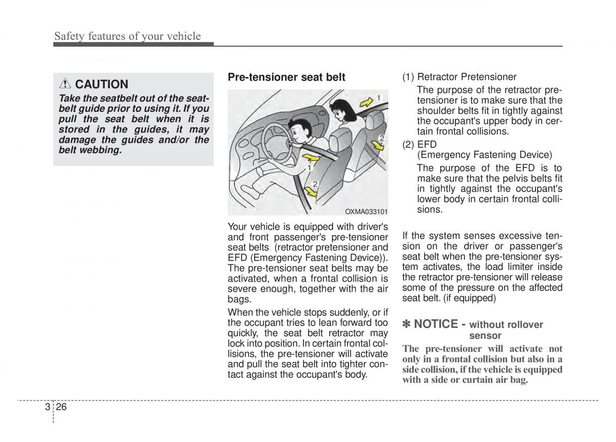 KIA Sportage IV 4 owners manual / page 42